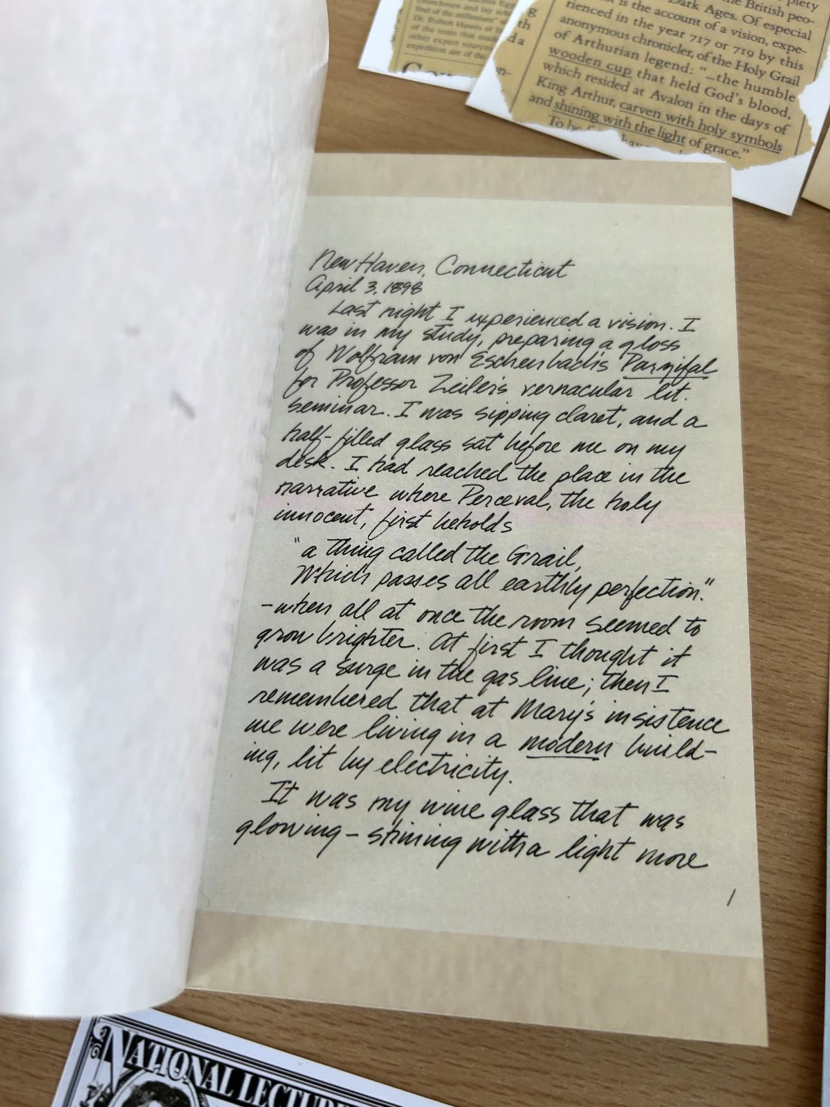 Indiana Jones Grail Journal Diary Replica Repro Prop, image 4