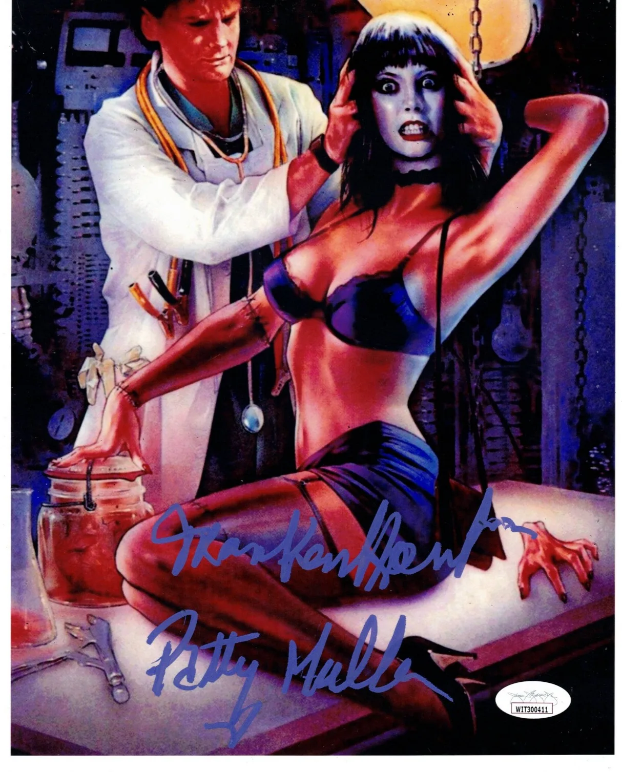 Patty Mullen Authentic Signed 8x10 Photo Autograph, Frankenhooker, JSA COA, изображение 2