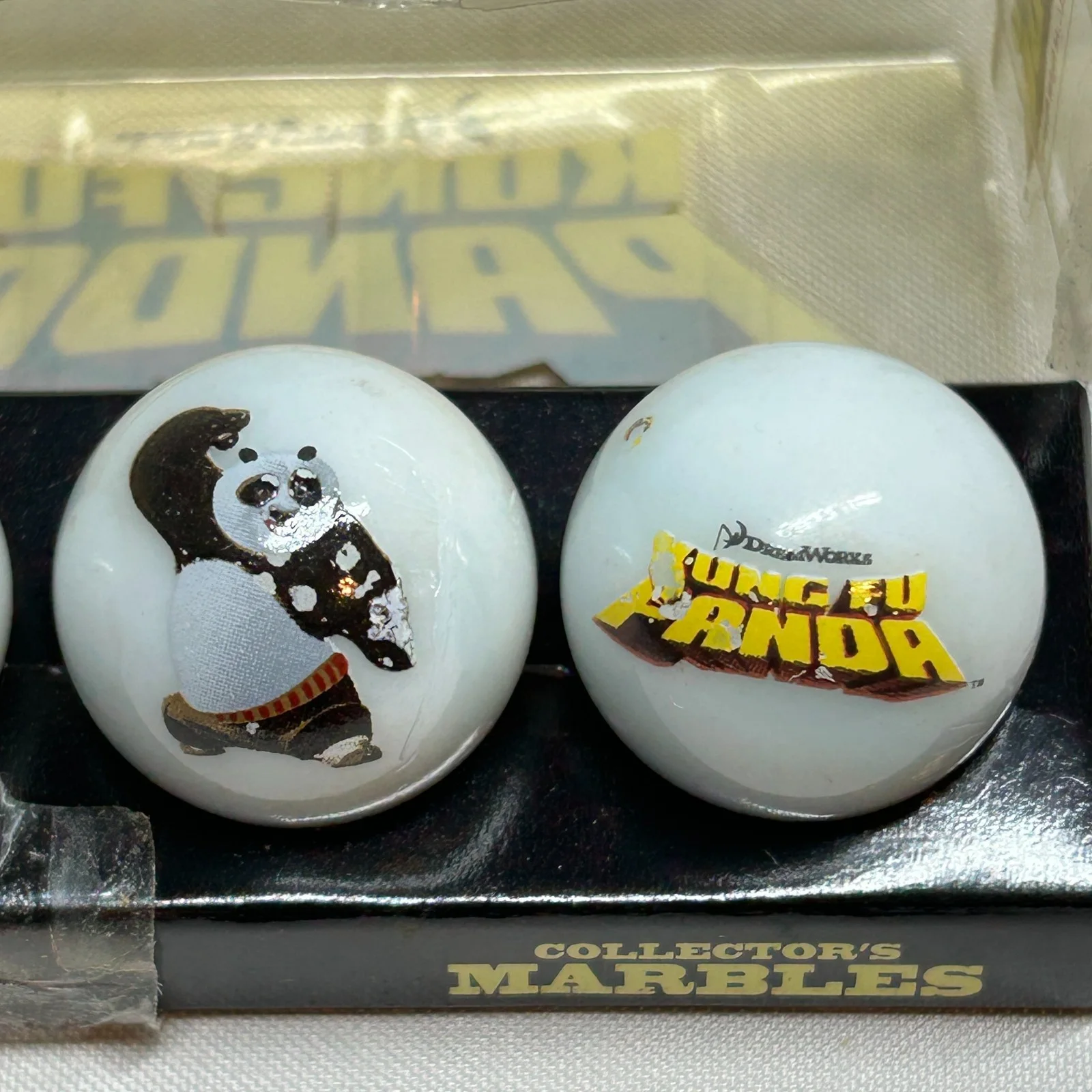 DreamWorks Kung Fu Panda Collector's Marbles Set of Four 2008 Film Memorabilia, изображение 4