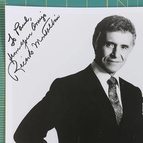 JOSEPH BOTTOMS — RICARDO MONTALBAN - AUTOGRAPHED INSCRIBED 8 x 10 PHOTOGRAPH 8X10 AUTHENTIC, image 2