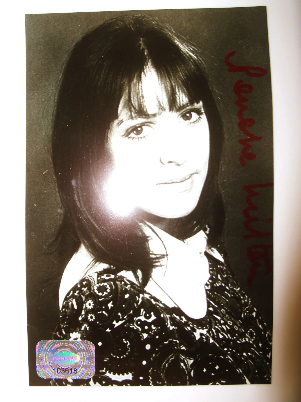 PENELOPE WILTON — PENELOPE WILTON Downton Abbey Signed Autographed Photo 4X6 W/ Hologram/Serial #, изображение 2