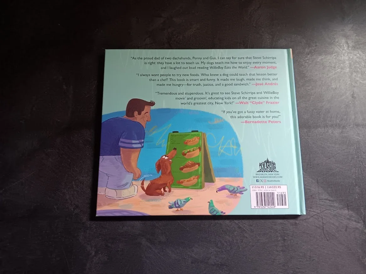 Steve Schirripa — Steve Schirripa Autographed Willie Boy Eats The World Hardcover 1st Edition, изображение 3