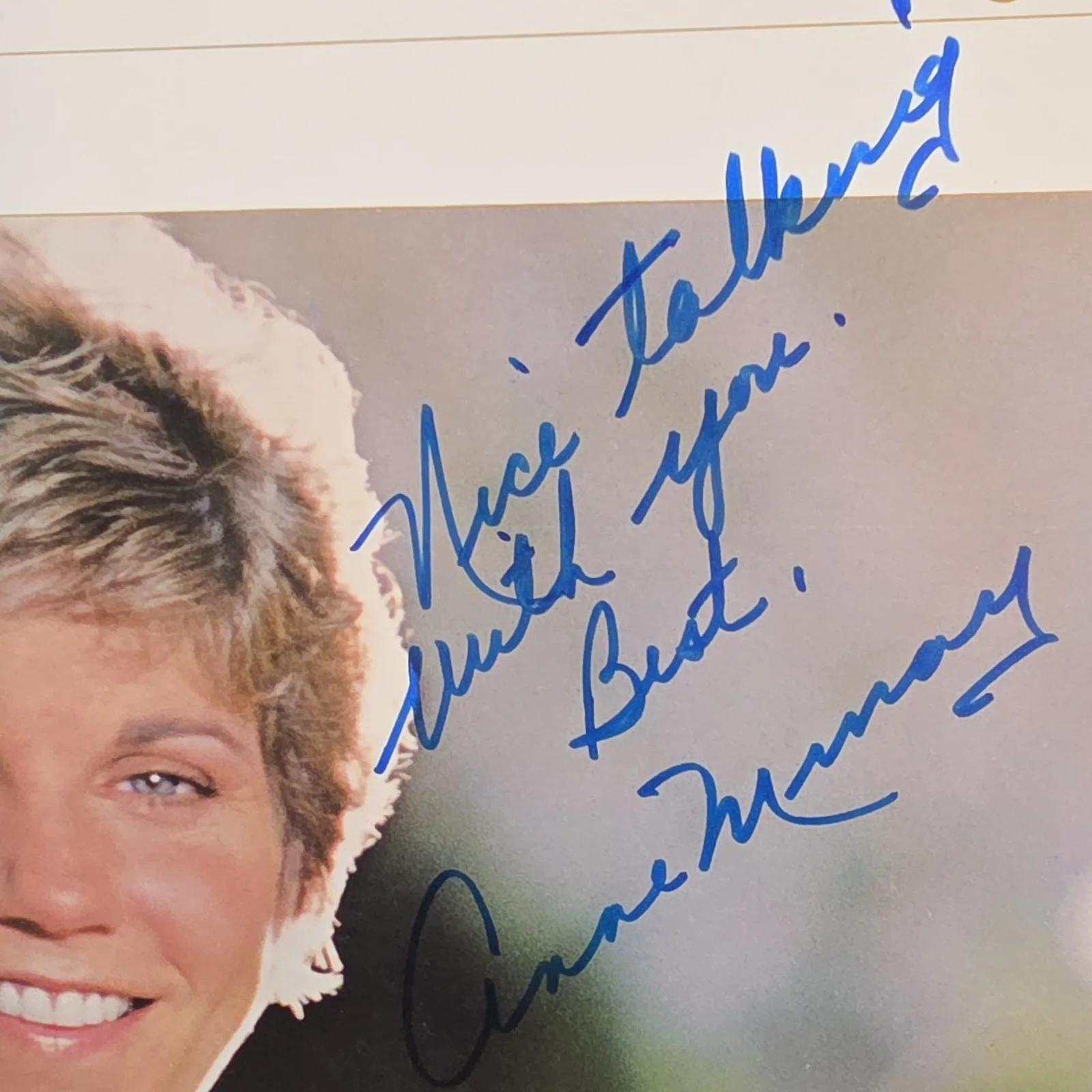 Anne Murray New Kind of Feeling Autographed Vinyl Record Authentication Pros, изображение 2