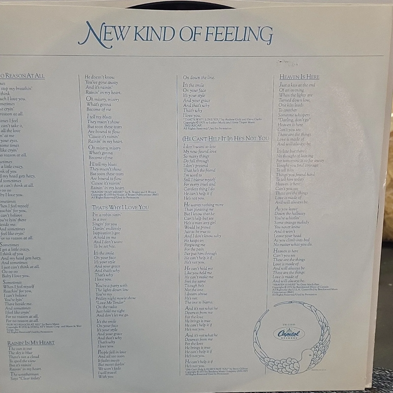 Anne Murray New Kind of Feeling Autographed Vinyl Record Authentication Pros, изображение 5