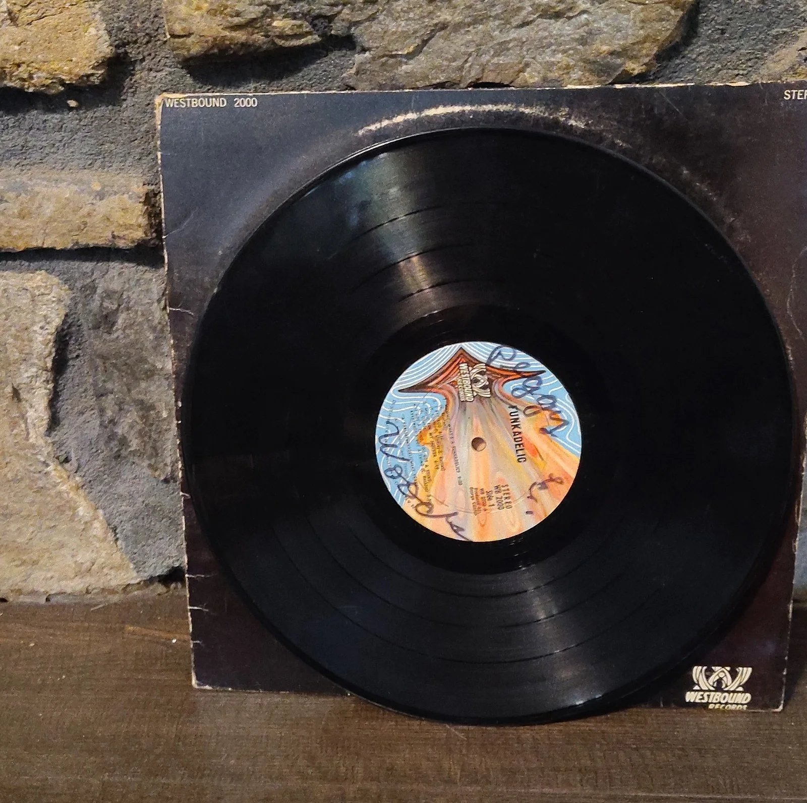 Funkadelic Westbound 2000 Original Signed Vinyl Music Record, image 4