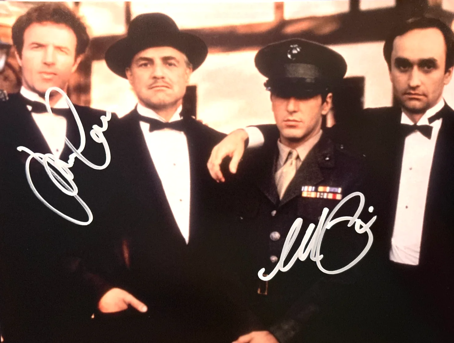 Al Pacino, James Caan — Al Pacino, James Caan Signed (GODFATHER) 8x10 GENUINE Authentic Autographs w/COA, изображение 3