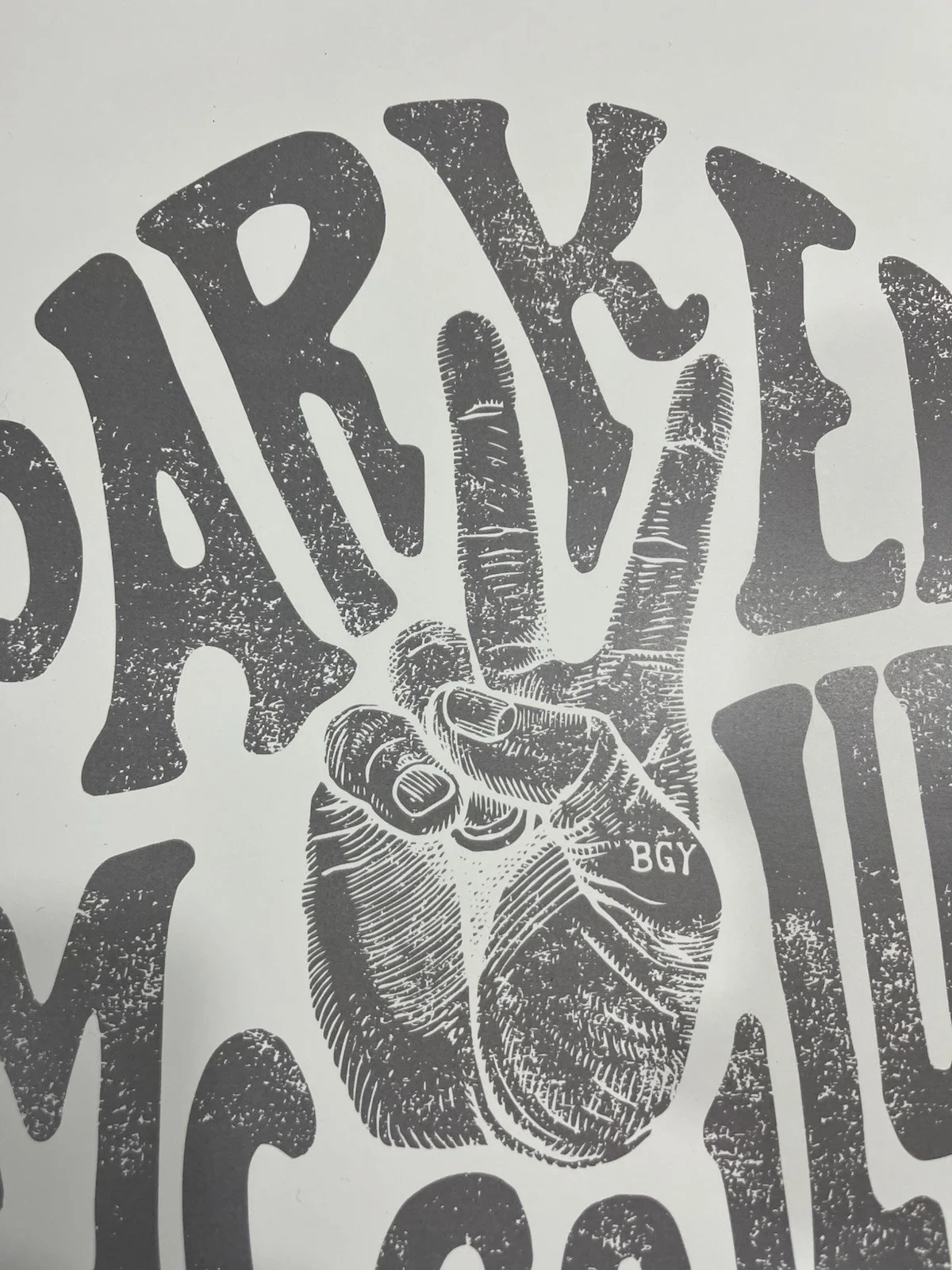 Parker McCollum Signed Poster Austin TX Since 2013 • Authentic Autograph 11x17, изображение 3