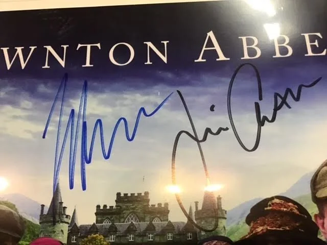 Downton Abbery Signed Movie Poster 11x17 With COA Authentic Memorabilia, изображение 4