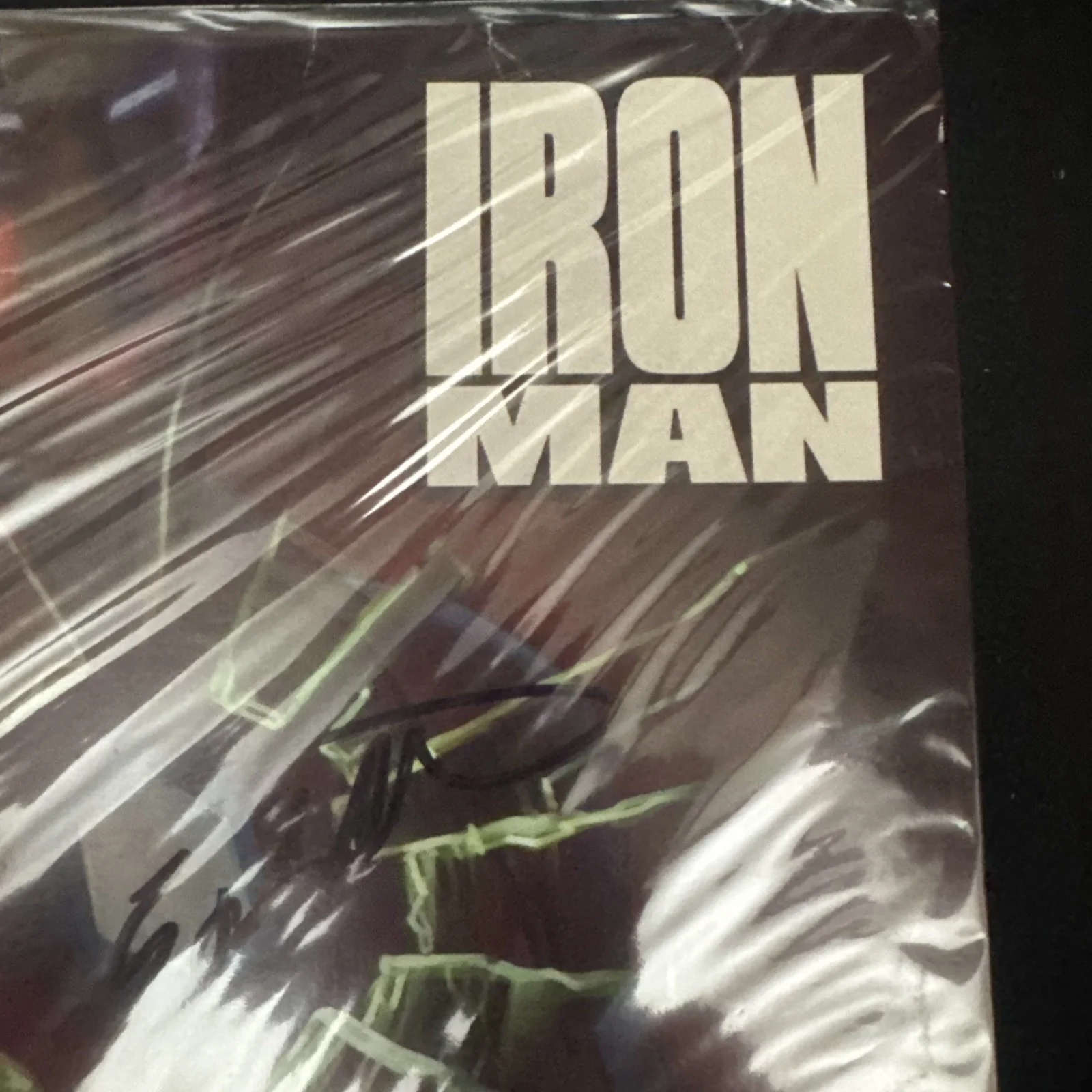 50 cent Signed Iron Man Alternate Cover of Get Rich Or Die Tryin Vinyl Rare PSA, image 4