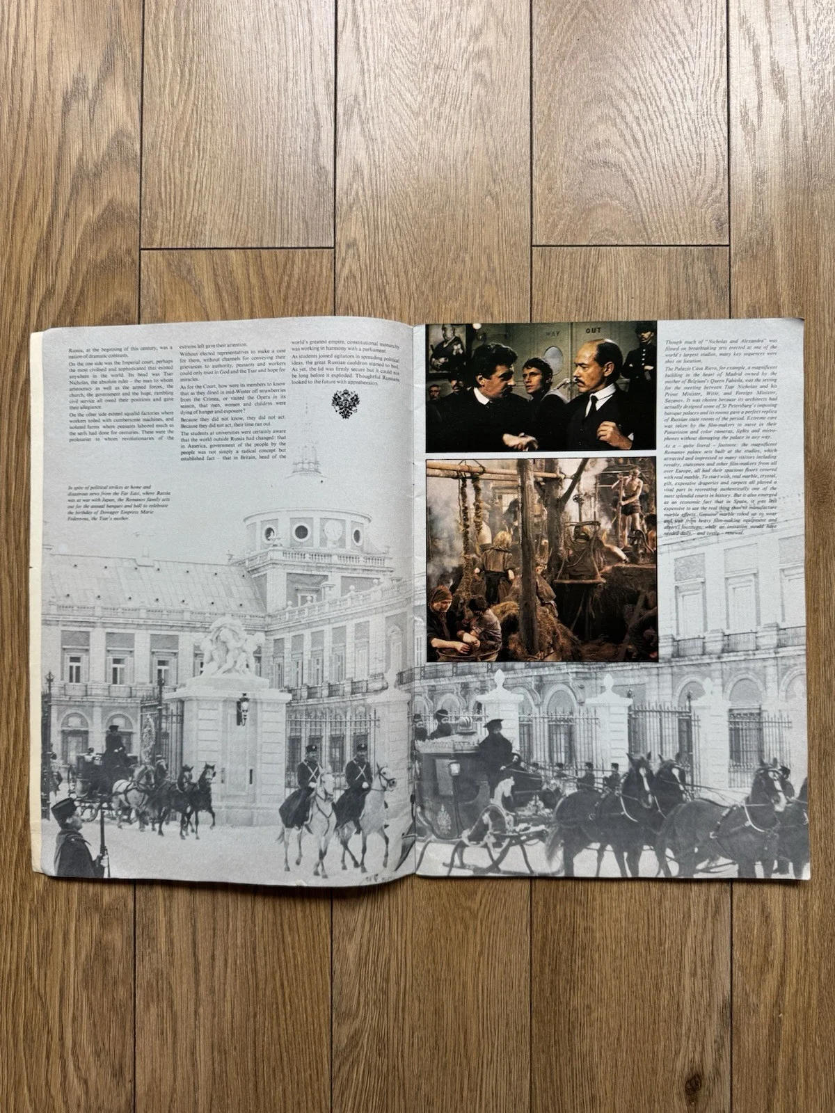 Original 1971 Nicholas and Alexandra Souvenir Film Program Brochure - Tom Baker, image 3