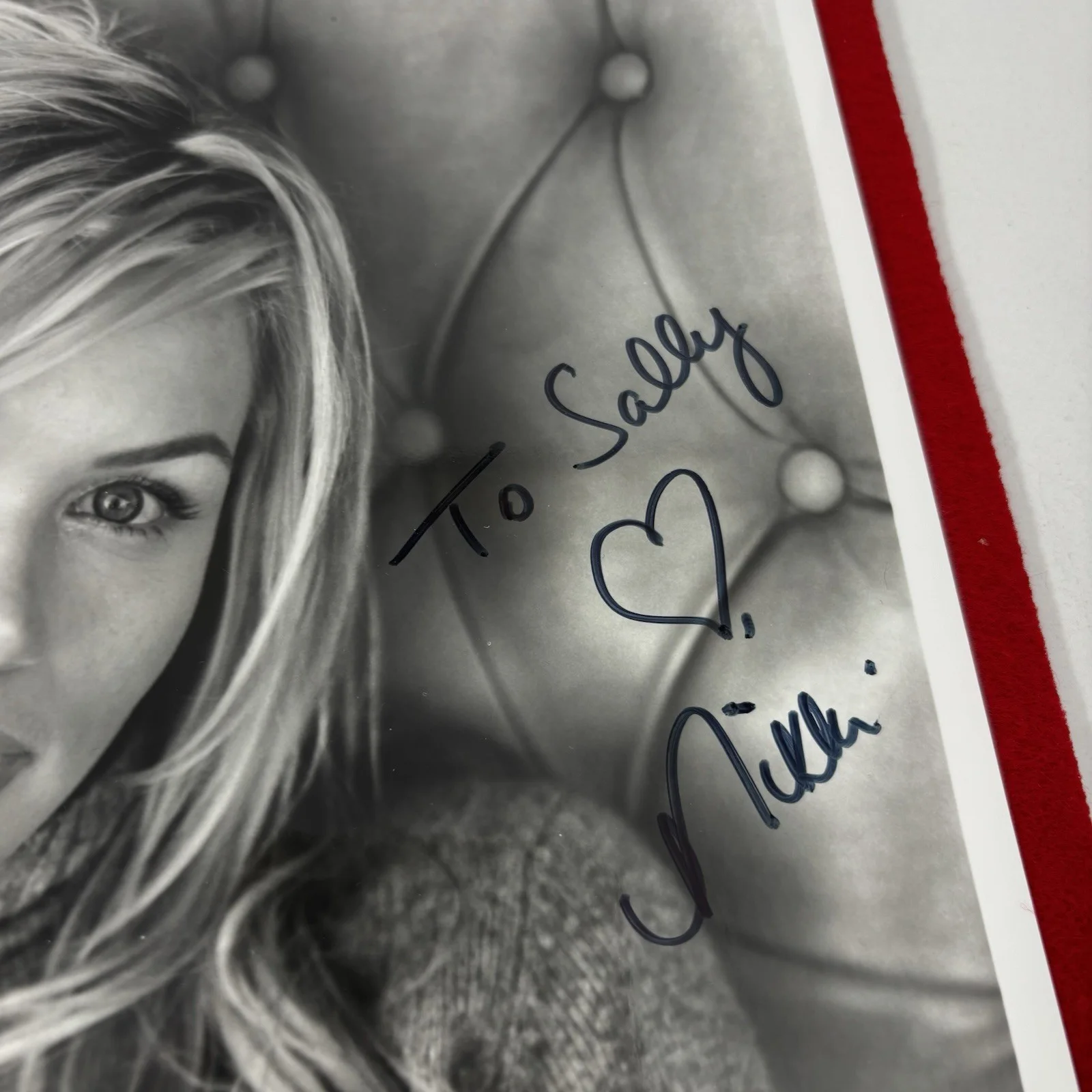 Nikki Ziering — Nikki Ziering Price Is Right Signed Autograph 8x10 Photo Personalized Model Auto, image 2