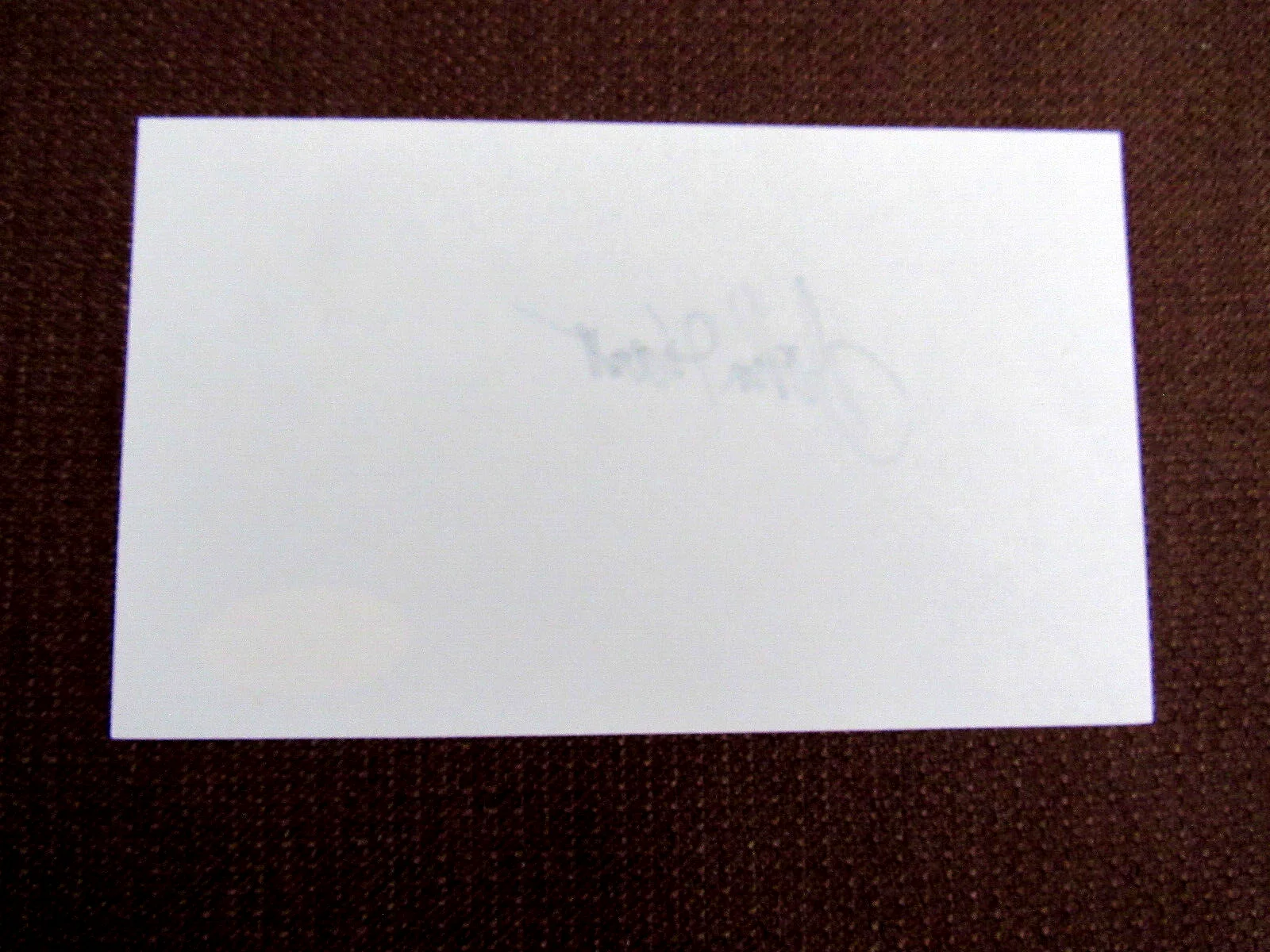 John Hart — JOHN HART THE LONE RANGER ACTOR SIGNED AUTO VINTAGE INDEX CARD JSA BEAUTY, изображение 2