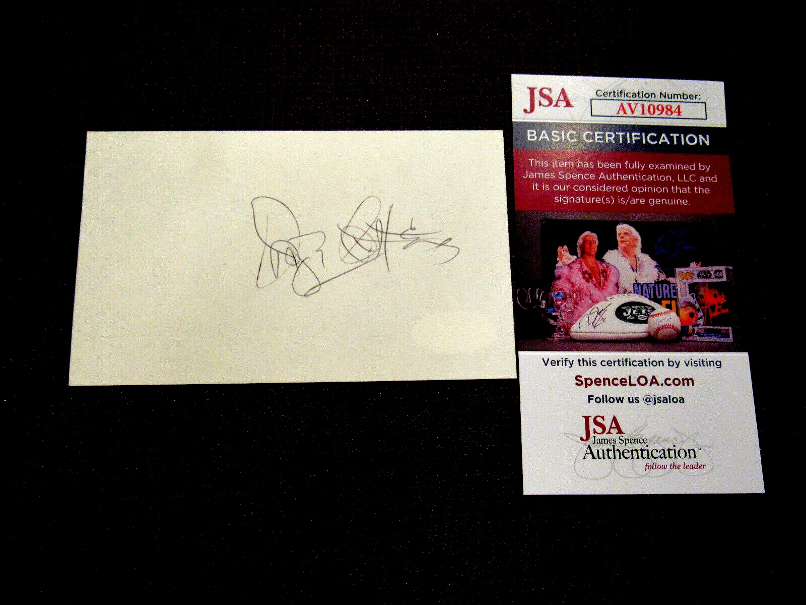 JOSEPH COTTON — JOSEPH COTTON CITIZEN KANE MOVIE ACTOR SIGNED AUTO VINTAGE INDEX CARD JSA BEAUTY