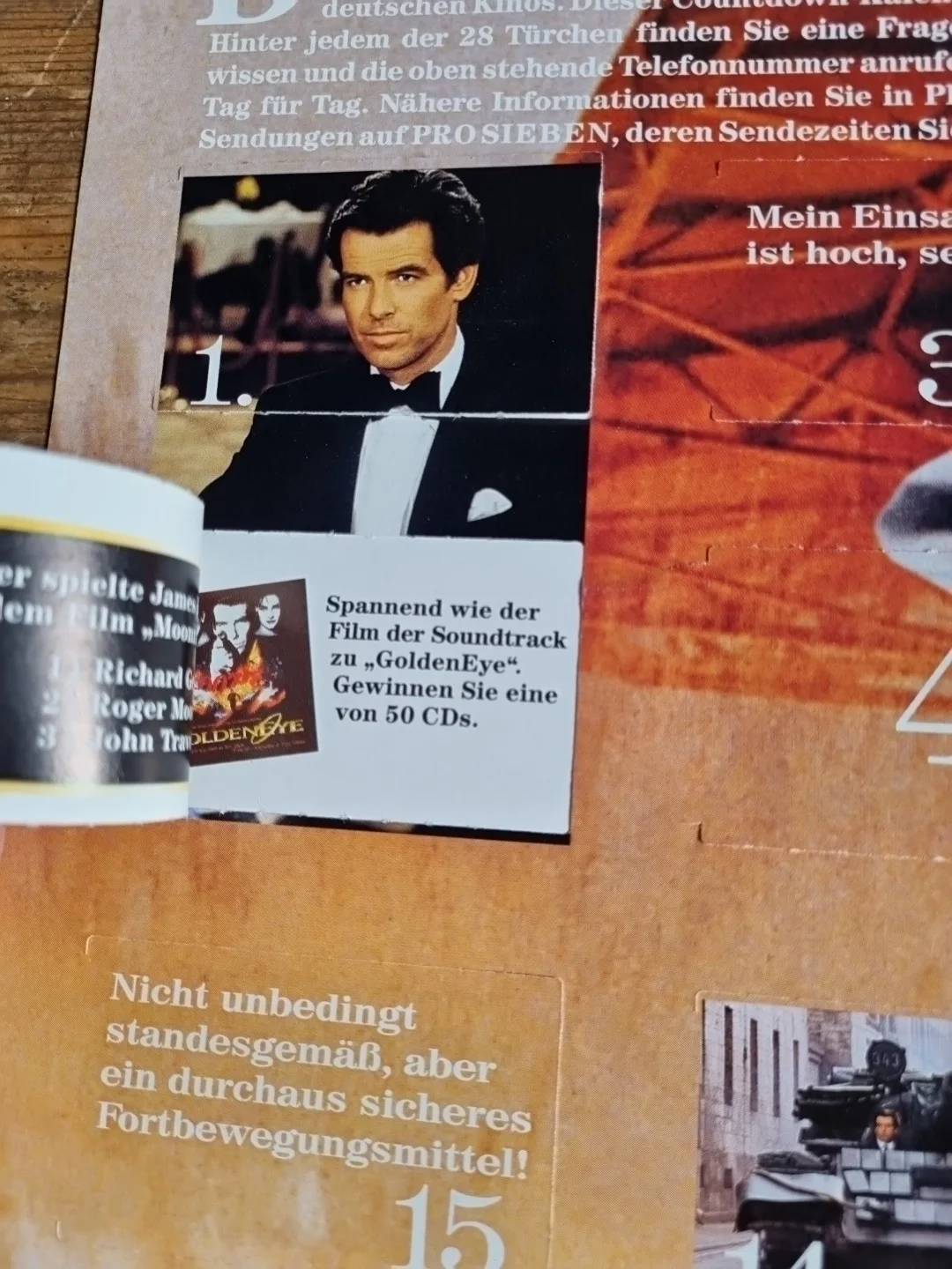 Goldeneye German Countdown Calender GERMAN ., изображение 3