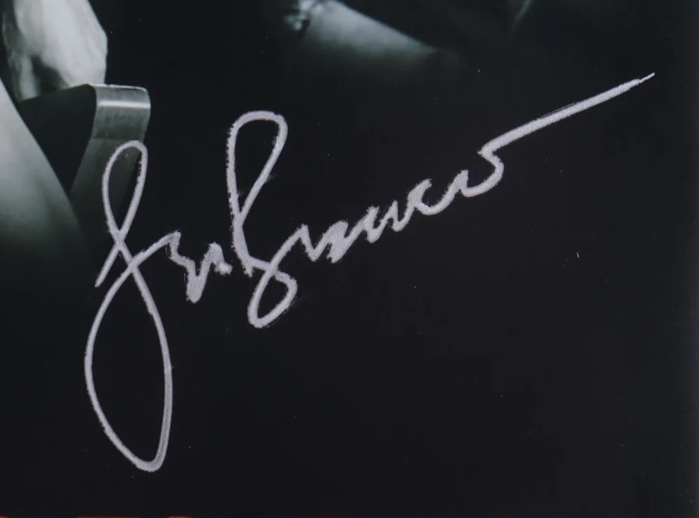 LORRAINE BRACCO — LORRAINE BRACCO SIGNED 11x14 SOPRANOS w/JAMES GANDOLFINI PROMO PHOTO POSTER +JSA, изображение 2