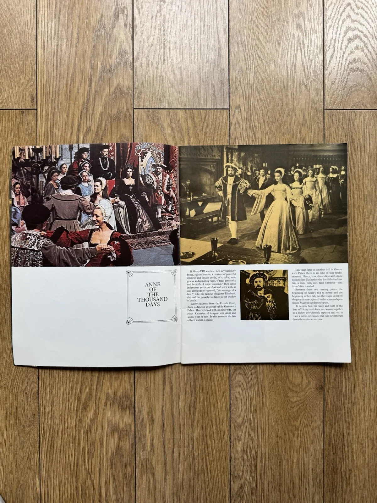 Anne of the Thousand Days (1969) Original Souvenir Film Program - Richard Burton, изображение 3