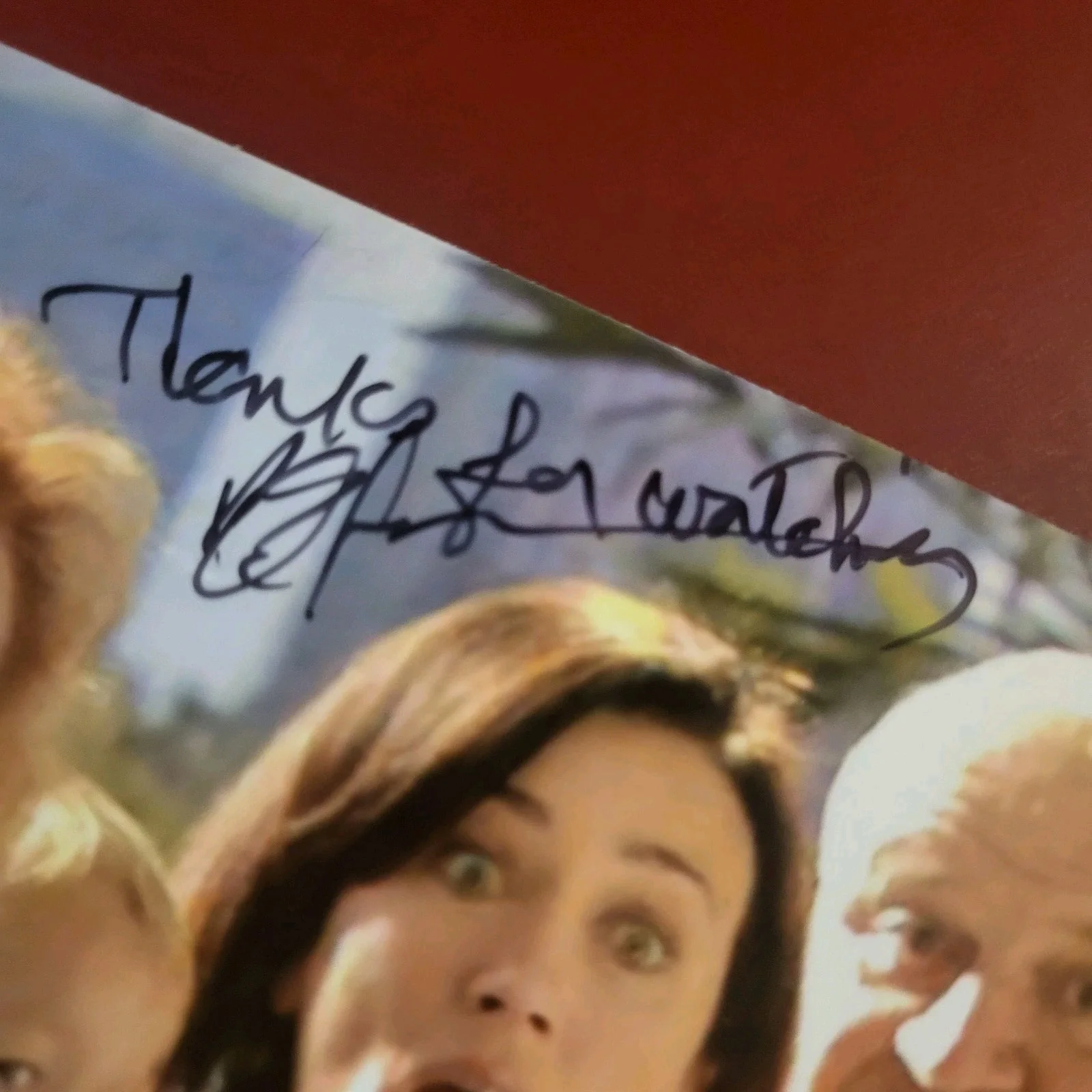 Steve Eastin — Steve Eastin Dexter When a Stranger Calls Hand Signed 4x6 Autograph Dexter, изображение 2