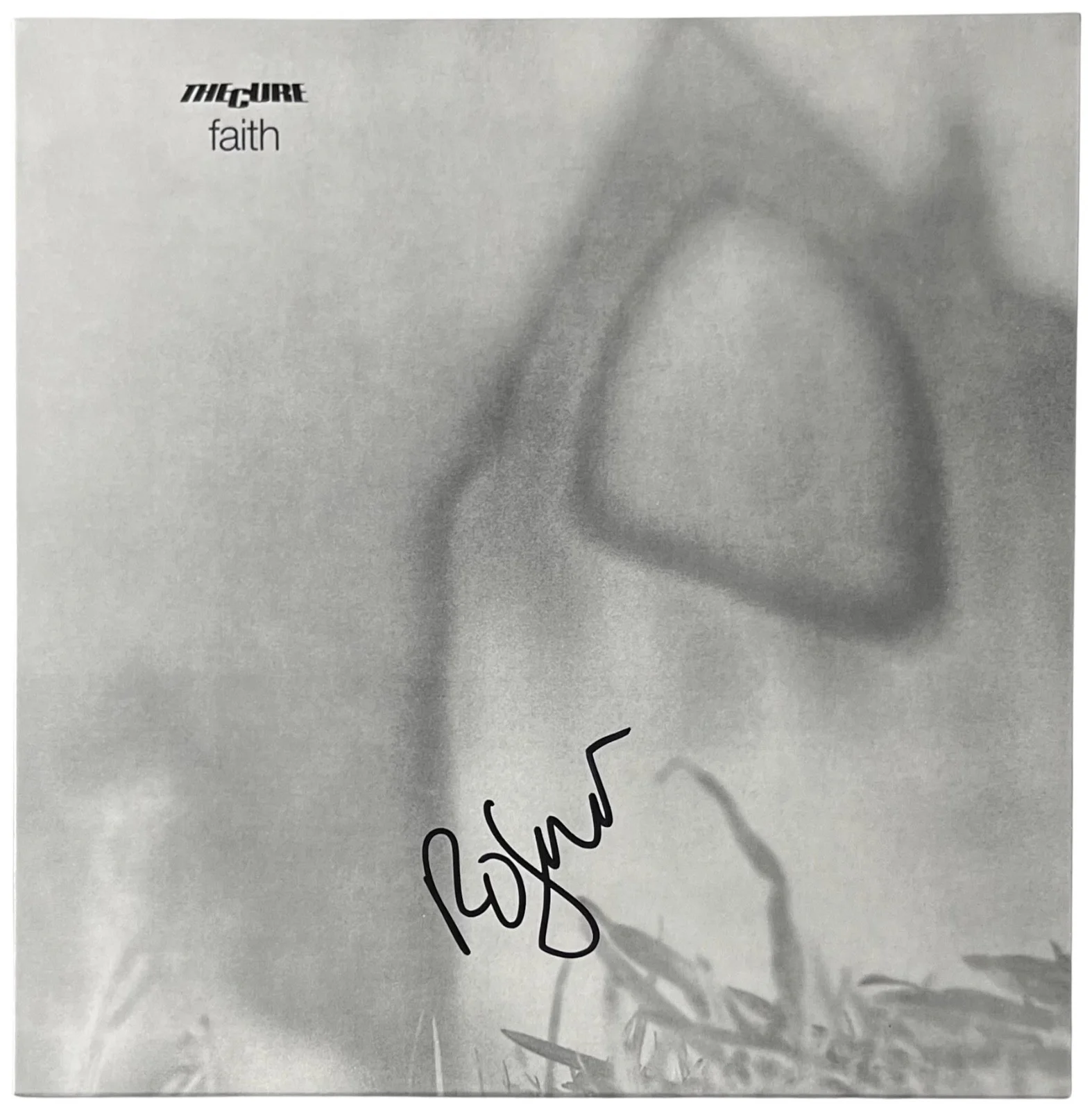 Robert Smith Signed The Cure Faith Vinyl Record JSA LOA ZZ61318, изображение 3