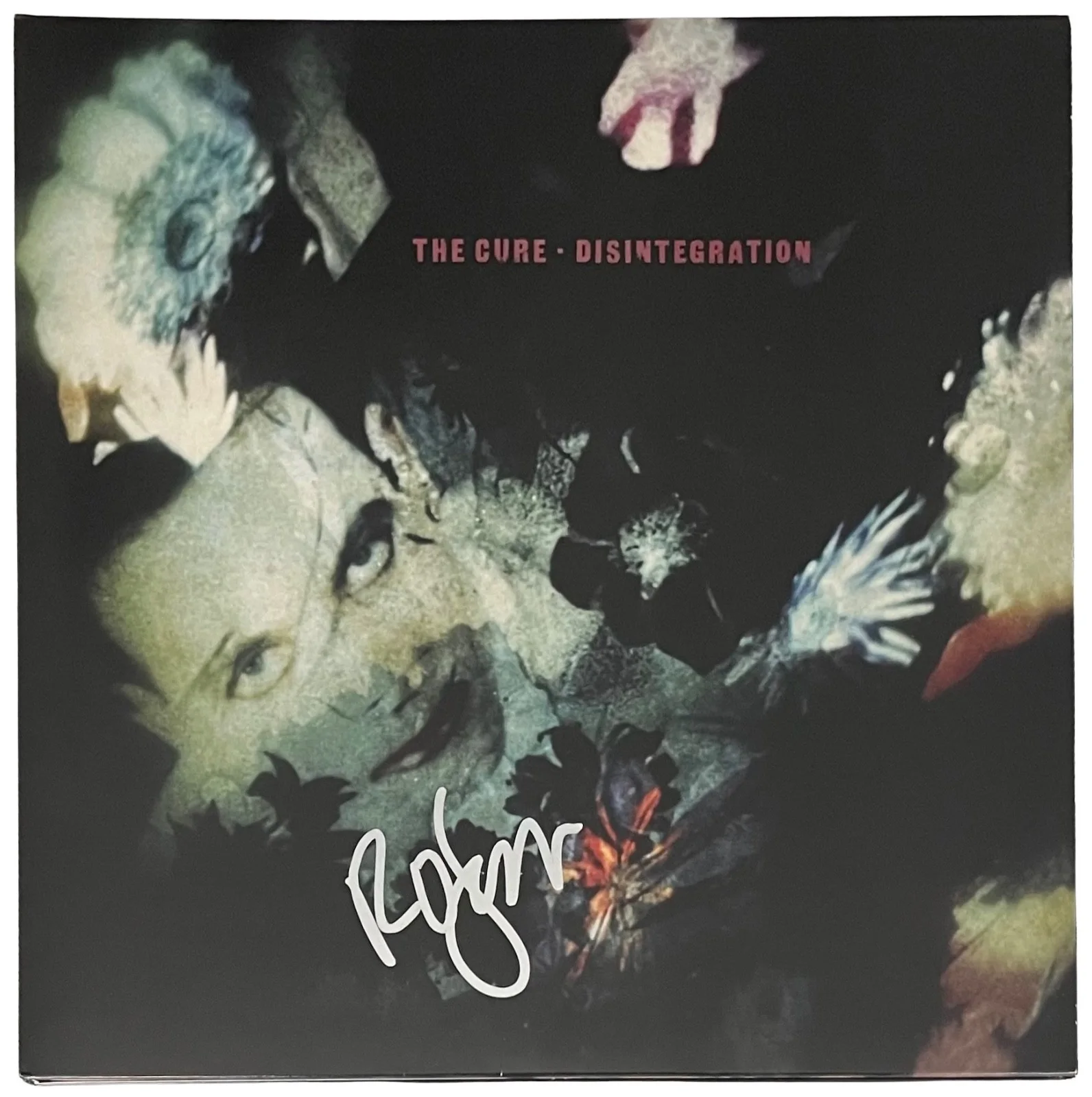 Robert Smith Signed The Cure Disintegration Vinyl Record JSA LOA ZZ61310, image 3