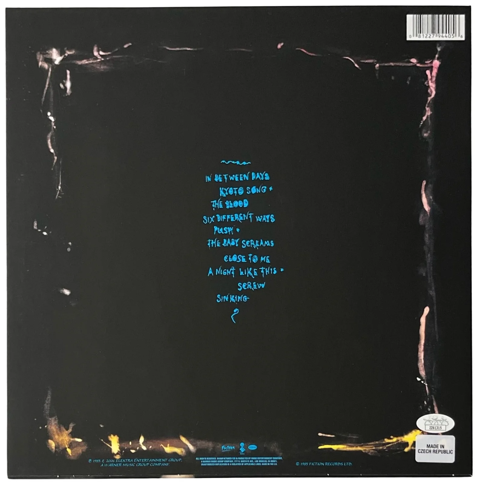 Robert Smith Signed The Cure The Head On The Door Vinyl Record JSA LOA ZZ61315, image 4