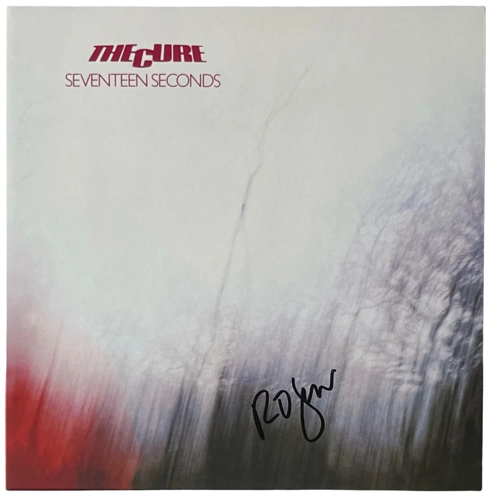 Robert Smith Signed The Cure Seventeen Seconds Vinyl Record JSA LOA ZZ61319, изображение 3