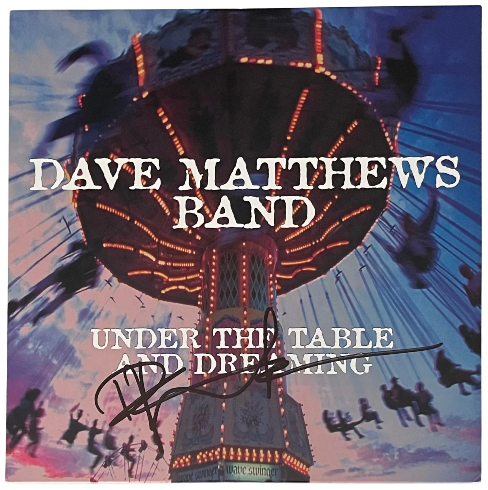 Dave Matthews Signed Under The Table And Dreaming Vinyl Record JSA LOA ZZ61330, изображение 3