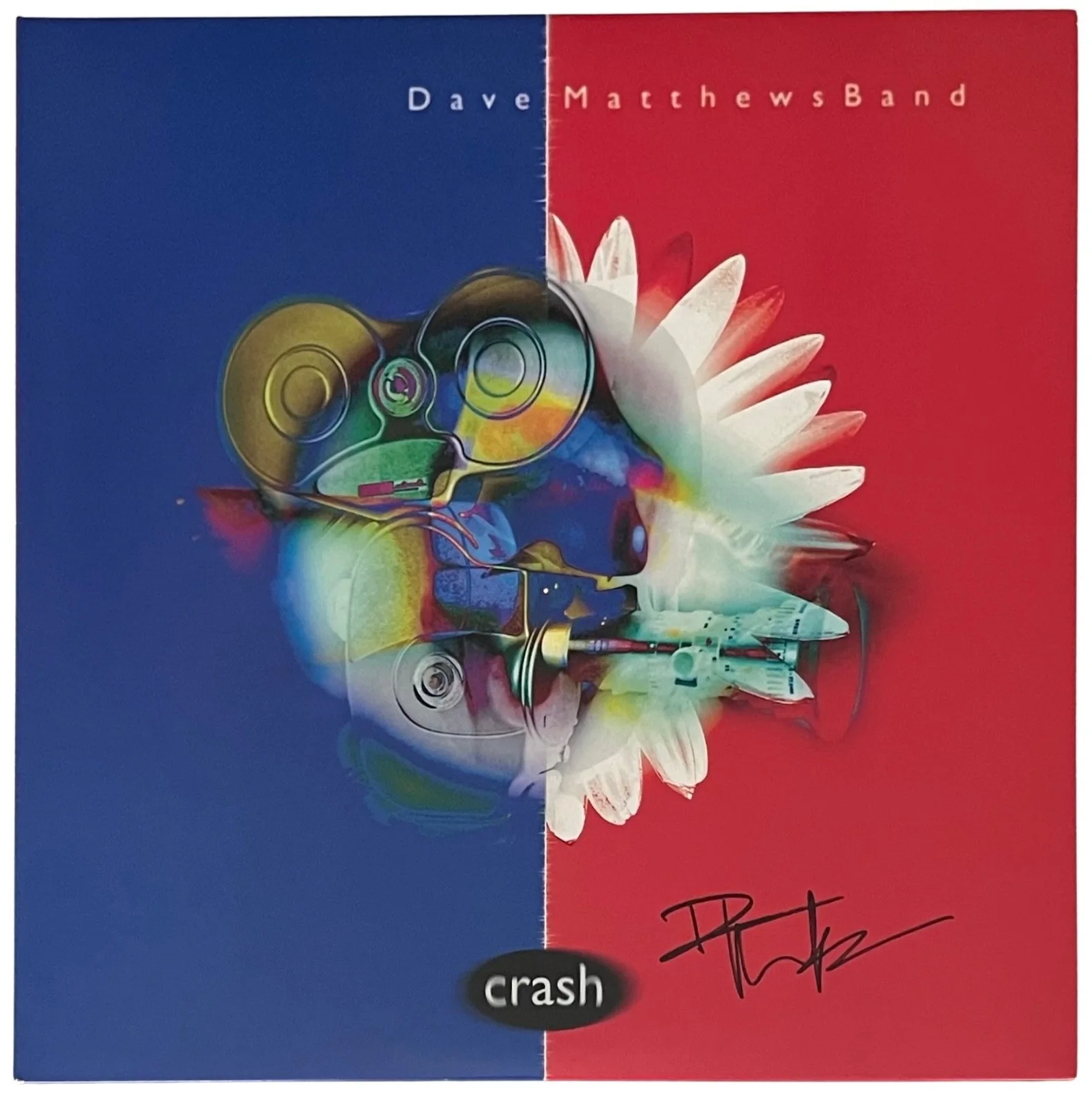 Dave Matthews Signed Crash Vinyl Record JSA LOA ZZ61331, image 3