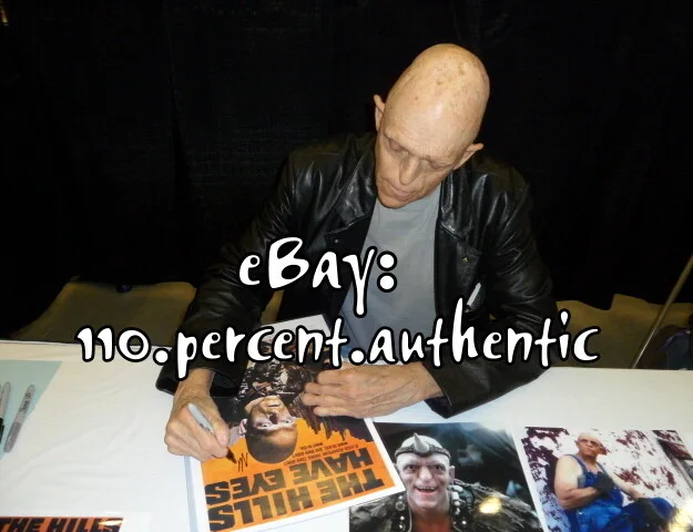 MICHAEL BERRYMAN SIGNED THE HILLS HAVE EYES 11X17 POSTER *EXACT PROOF*, изображение 3