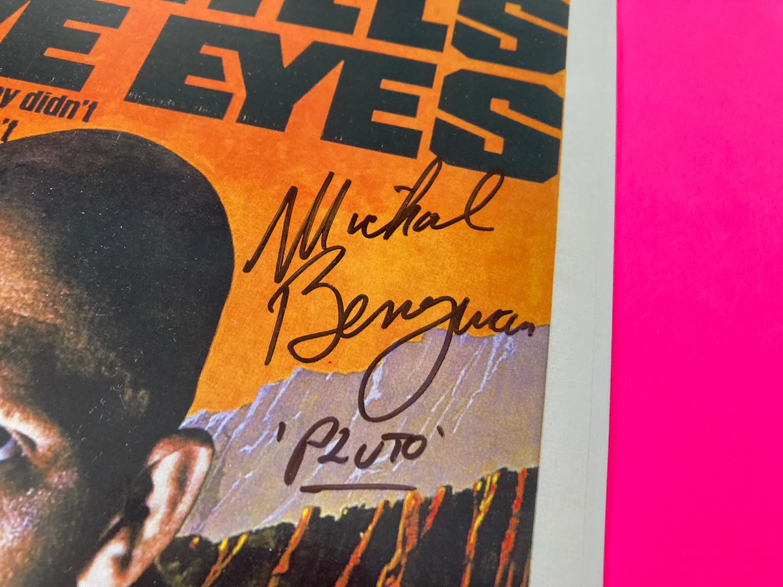 MICHAEL BERRYMAN SIGNED THE HILLS HAVE EYES 11X17 POSTER *EXACT PROOF*, изображение 4