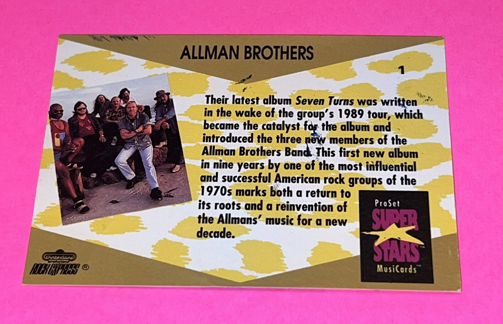 ALLMAN BROTHERS AUTOGRAPHED SIGNED PASS ROCKCARD LOT GREG ALLMAN ALAN WOODY, изображение 4