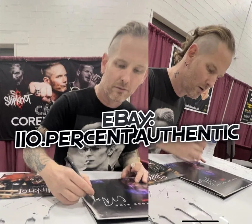 COREY TAYLOR — COREY TAYLOR SIGNED SLIPKNOT WE ARE NOT YOUR KIND VINYL LP ALBUM *EXACT PROOF*, изображение 5