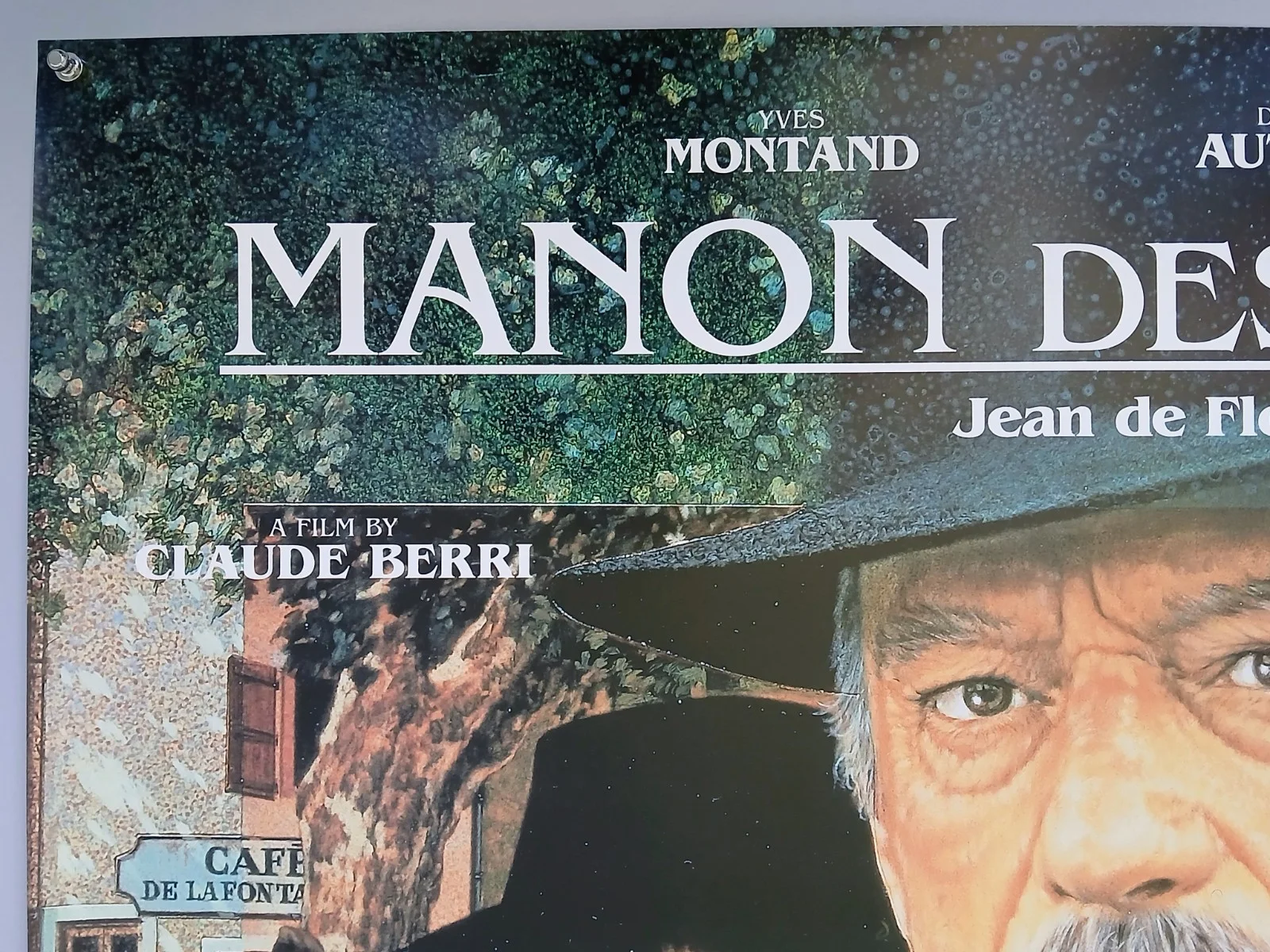 MANON DES SOURCES (1986, RR1990s) original UK quad poster - Emmanuelle Beart, image 2