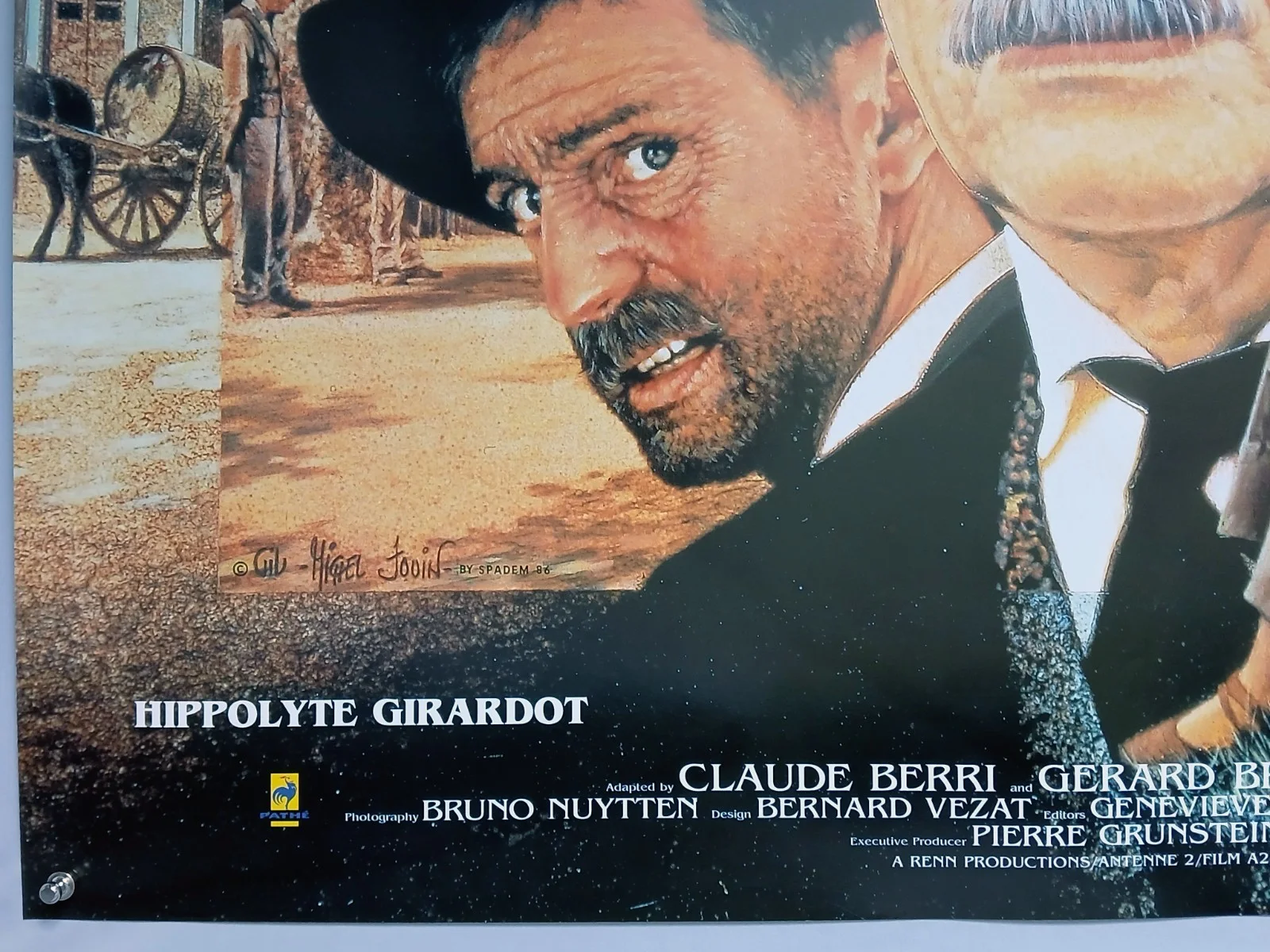 MANON DES SOURCES (1986, RR1990s) original UK quad poster - Emmanuelle Beart, image 4