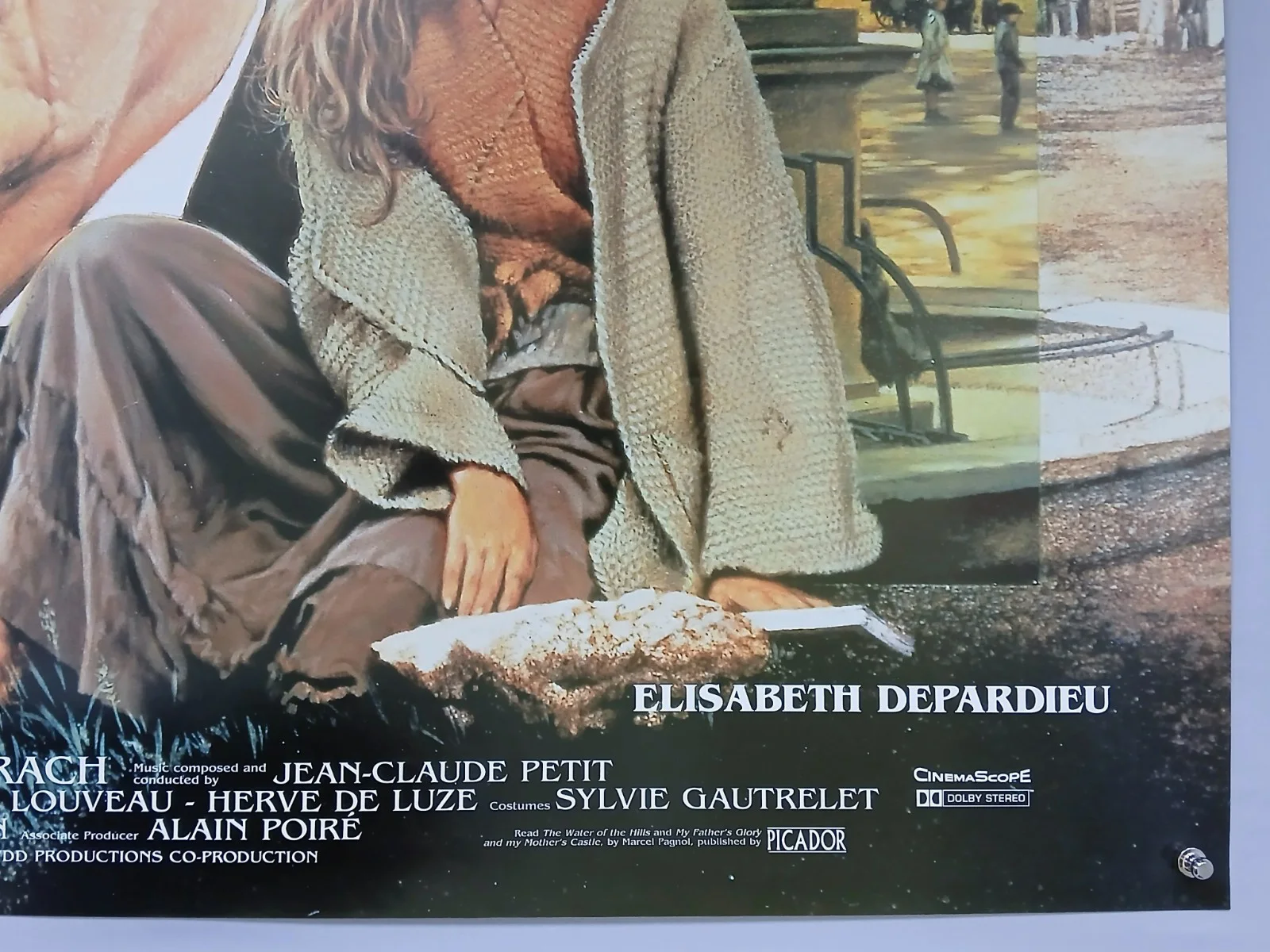 MANON DES SOURCES (1986, RR1990s) original UK quad poster - Emmanuelle Beart, image 5