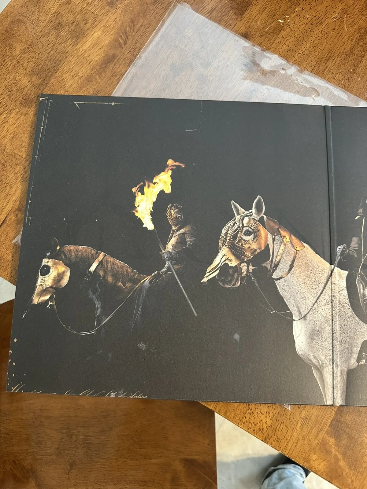 Behemoth Autographed Opvs Contra Natvram Vinyl LP (Signed By 3), image 5
