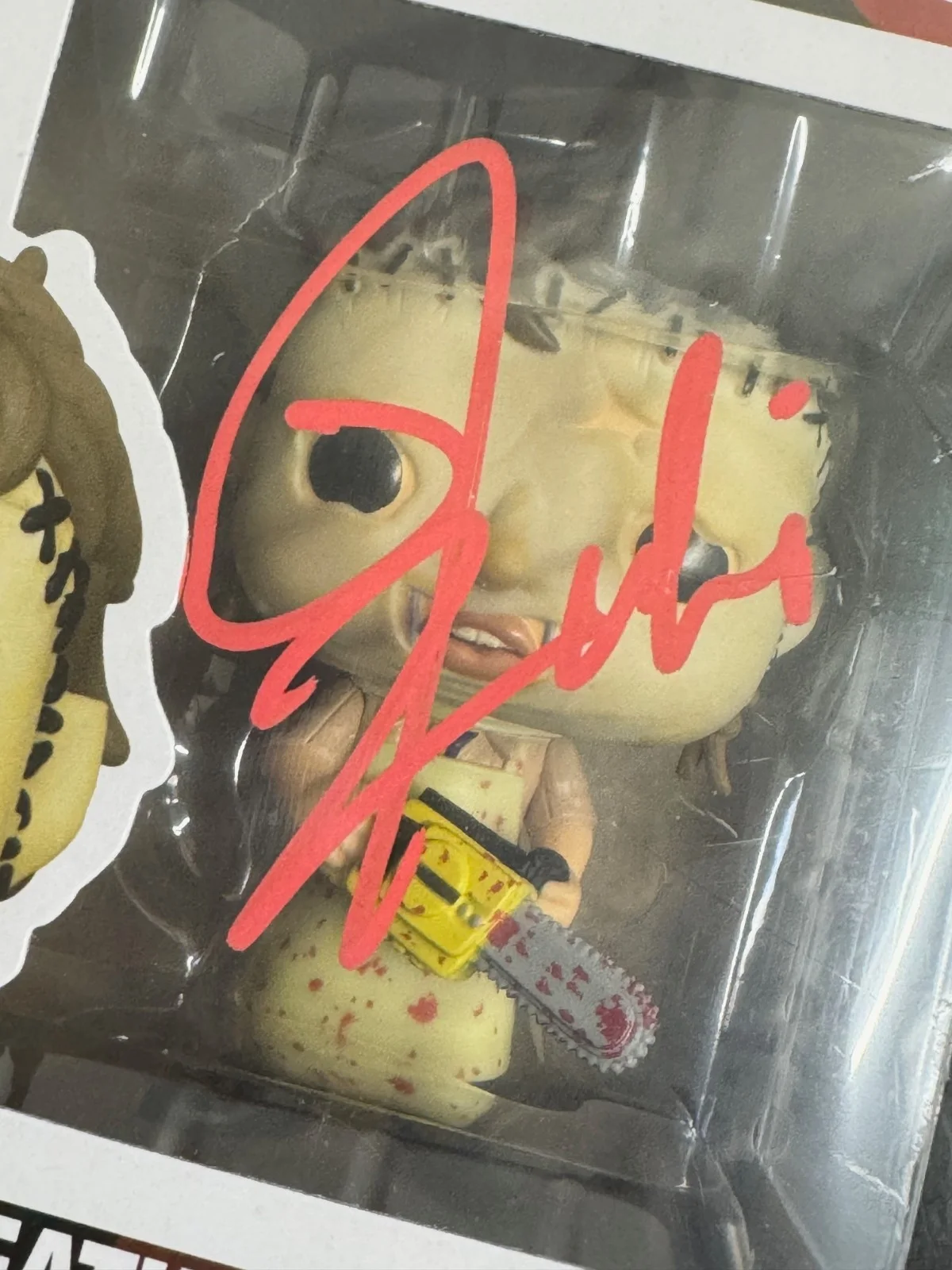 Rob Zombie — ROB ZOMBIE Signed Autographed Funko Pop! TEXAS CHAIN SAW #1150 w. COA, изображение 2