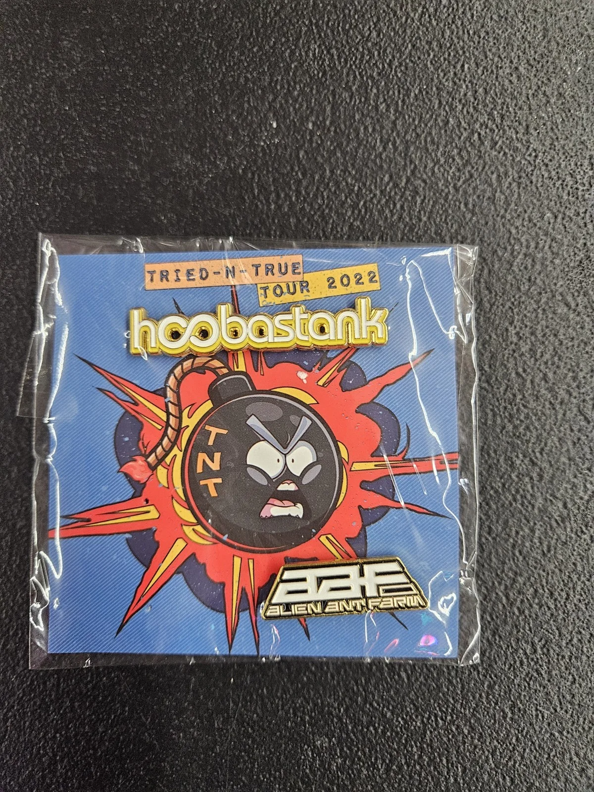 Hoobastank Lit Alien Ant Farm Signed Poster + VIP Pass 2022 Tried N True Tour..., image 5