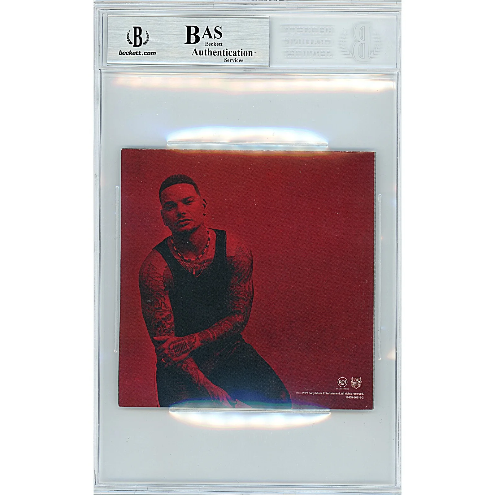 Kane Brown — Kane Brown Signed Different Man CD Cover Beckett BAS Slabbed Country Music COA, image 4