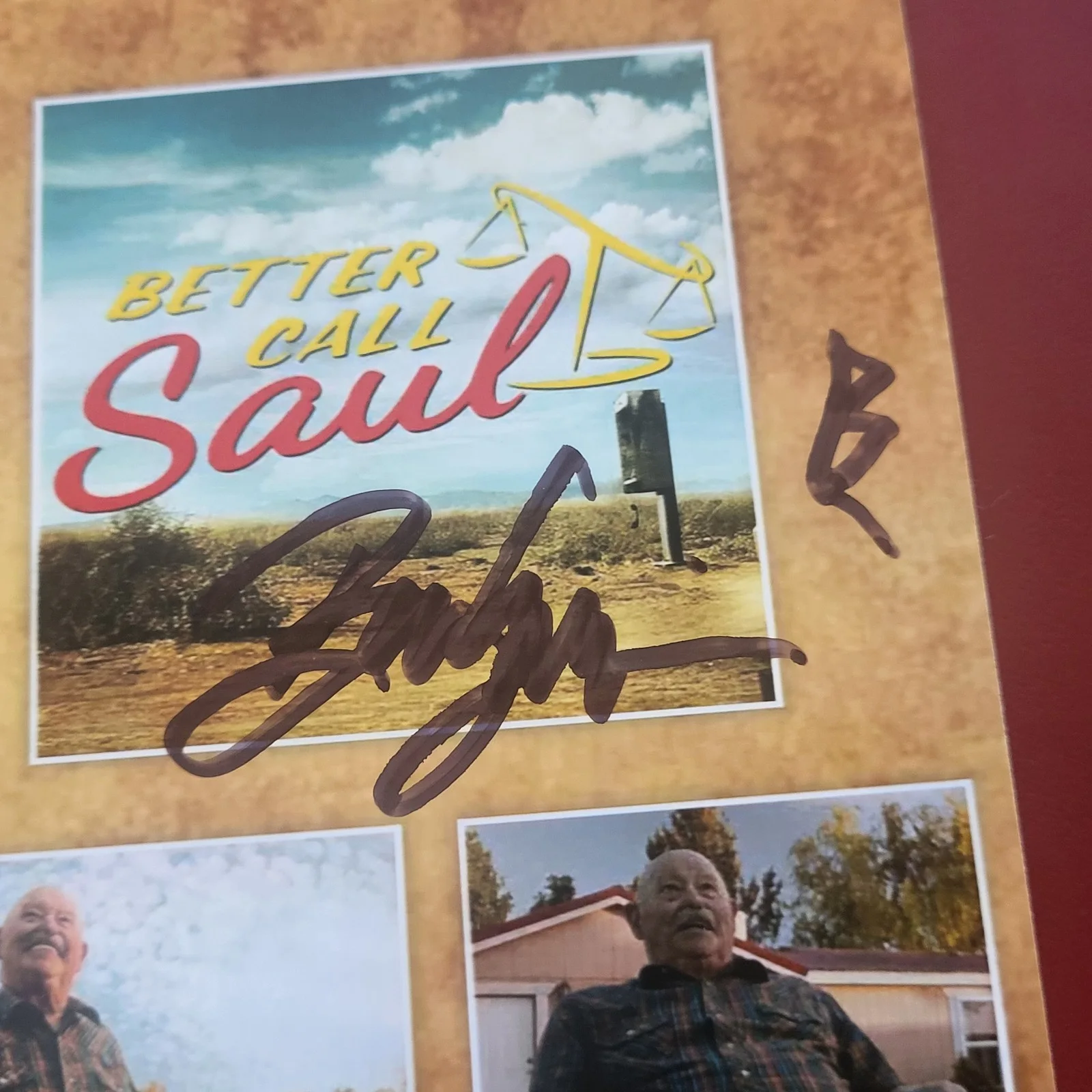 Barry Corbin — Barry Corbin One Tree Hill Signed 4x6 Autograph Photo Better Call Saul, image 2