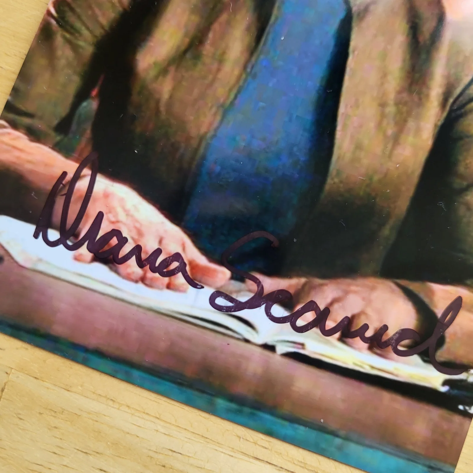 Diana Scarwid — Diana Scarwid Lost Hand Signed 4x6 Autograph Photo Psycho Photo, image 2