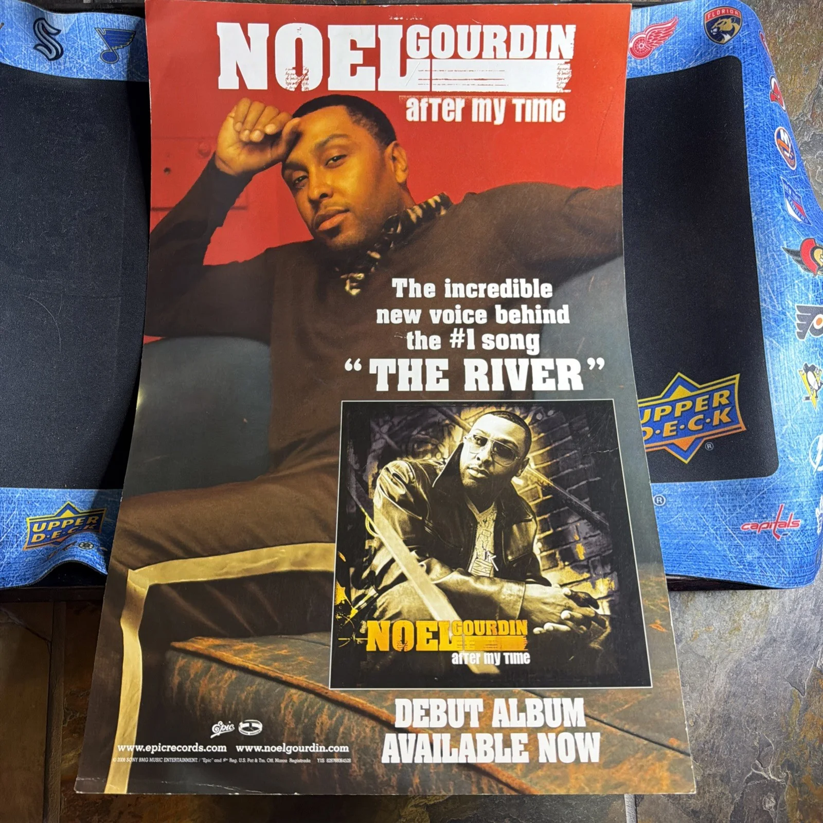 Noel Gourdin Rare Autographed Promotional 11x17 Poster Signed In Person, изображение 2