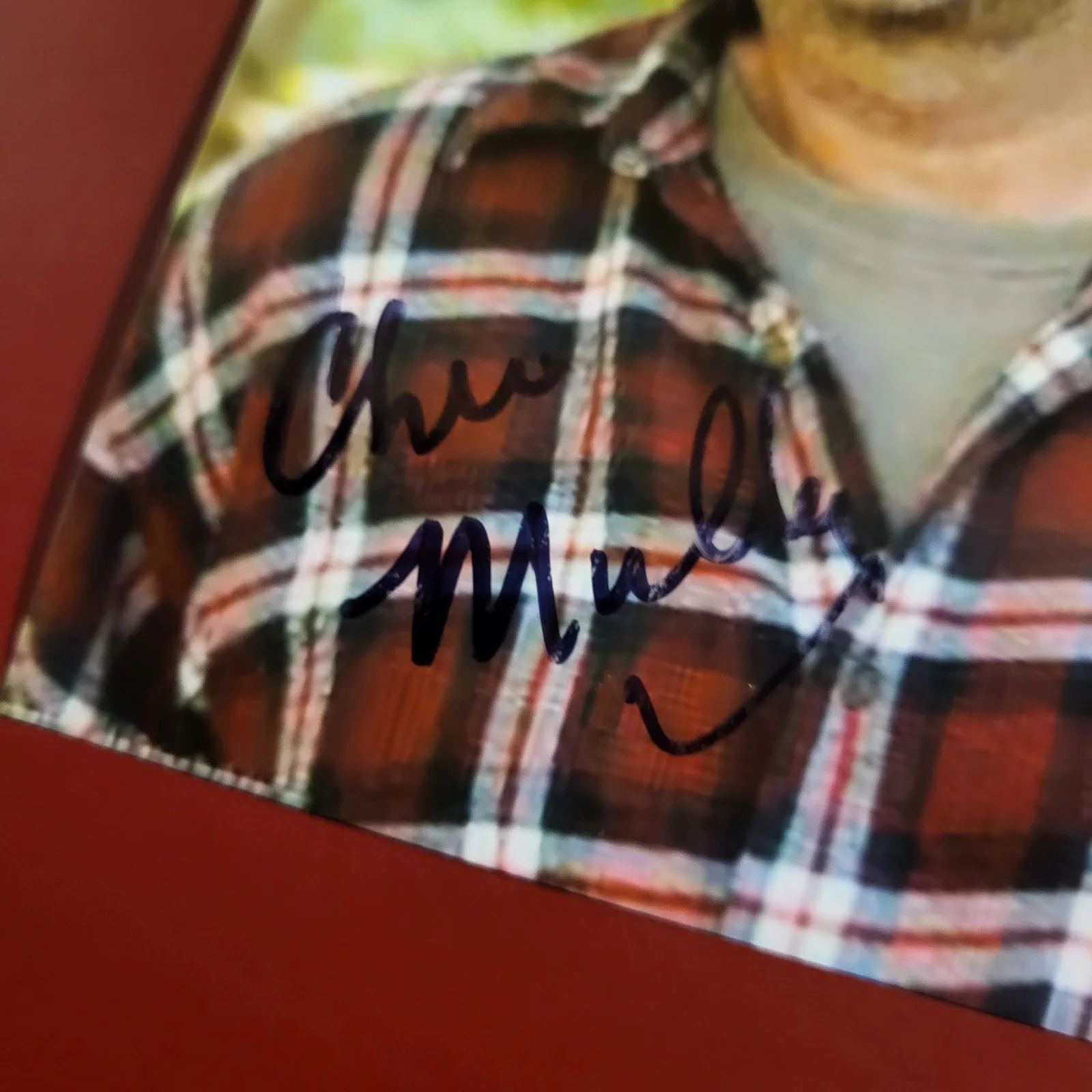 Chris Mulkey — Chris Mulkey Lost Twin Peaks Signed 4x6 Autograph, image 2