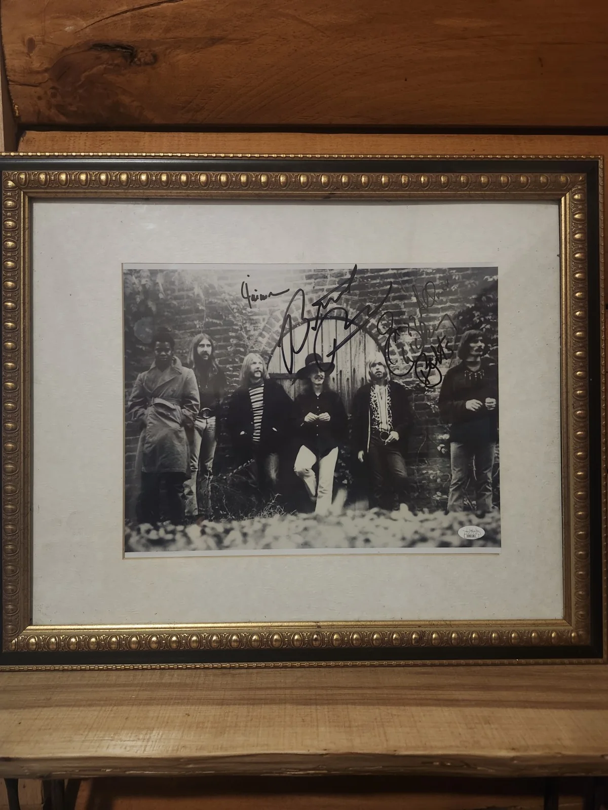 Allman Brothers Signed Photo. JSA. Greg Allman, Dickey Betts, Butch, Jaimoe, image 2