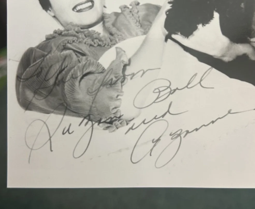 Suzan Ball Tragic Actress RARE Signed Photo w Newspaper Article & Used Photos., изображение 2