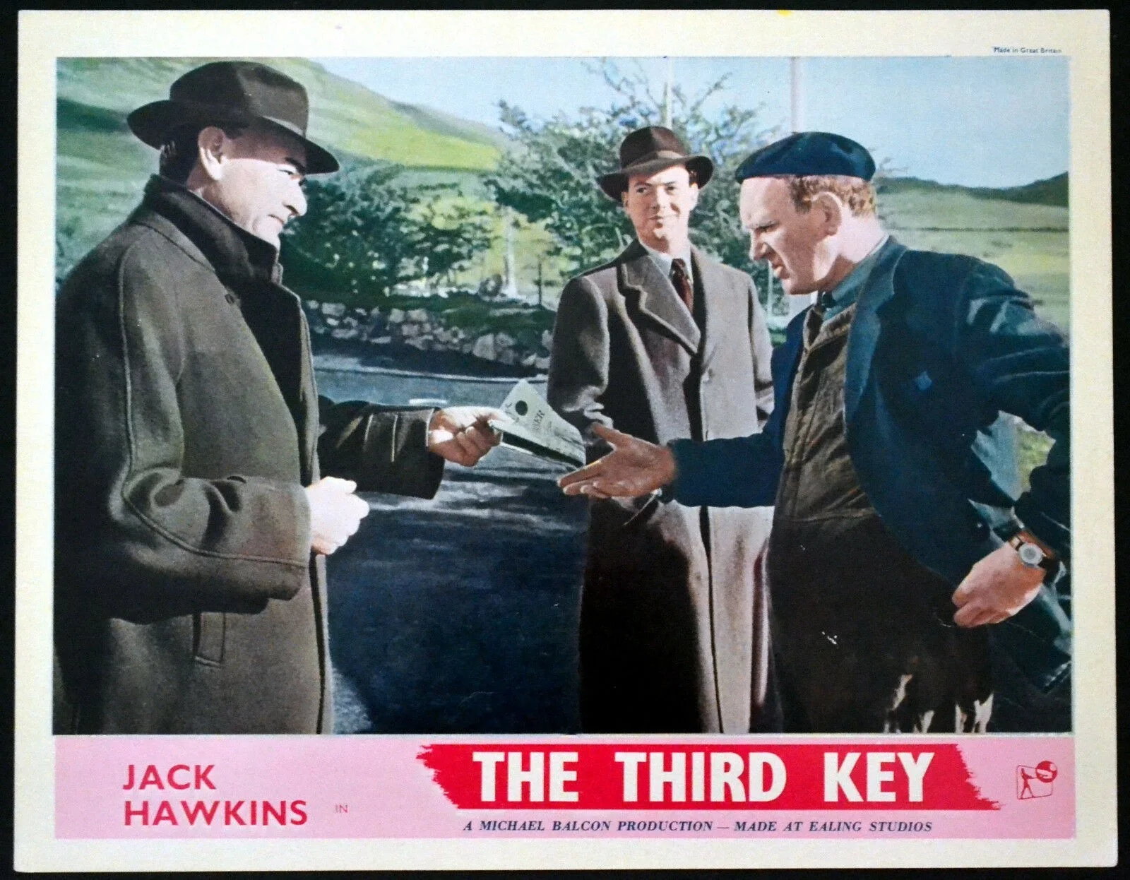 LONG ARM 1956 Jack Hawkins, Dorothy Alison EALING STUDIOS 4 UK LOBBY CARDS, image 2