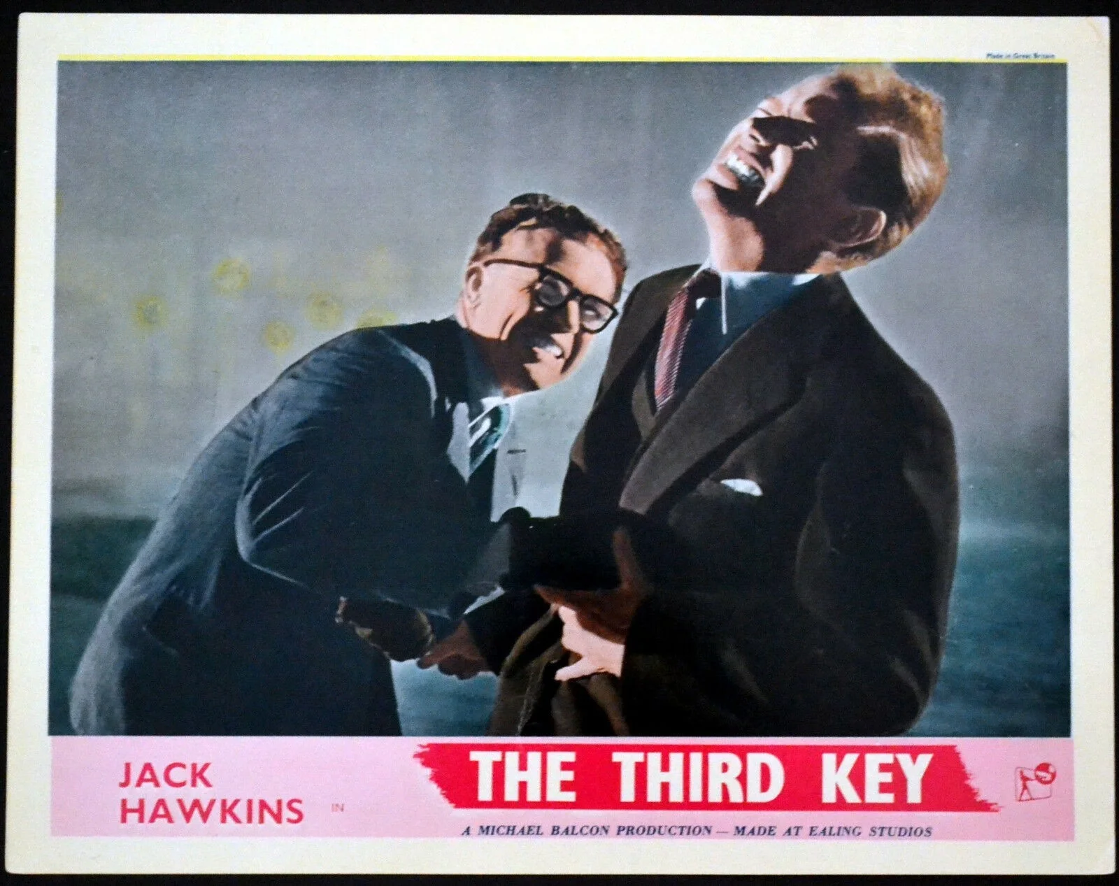 LONG ARM 1956 Jack Hawkins, Dorothy Alison EALING STUDIOS 4 UK LOBBY CARDS, image 3
