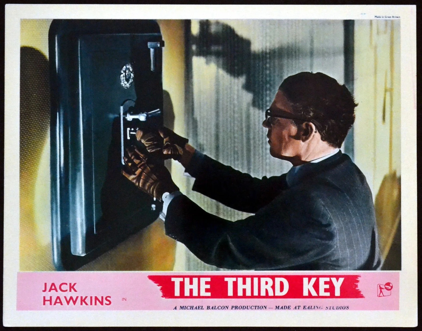 LONG ARM 1956 Jack Hawkins, Dorothy Alison EALING STUDIOS 4 UK LOBBY CARDS, image 4