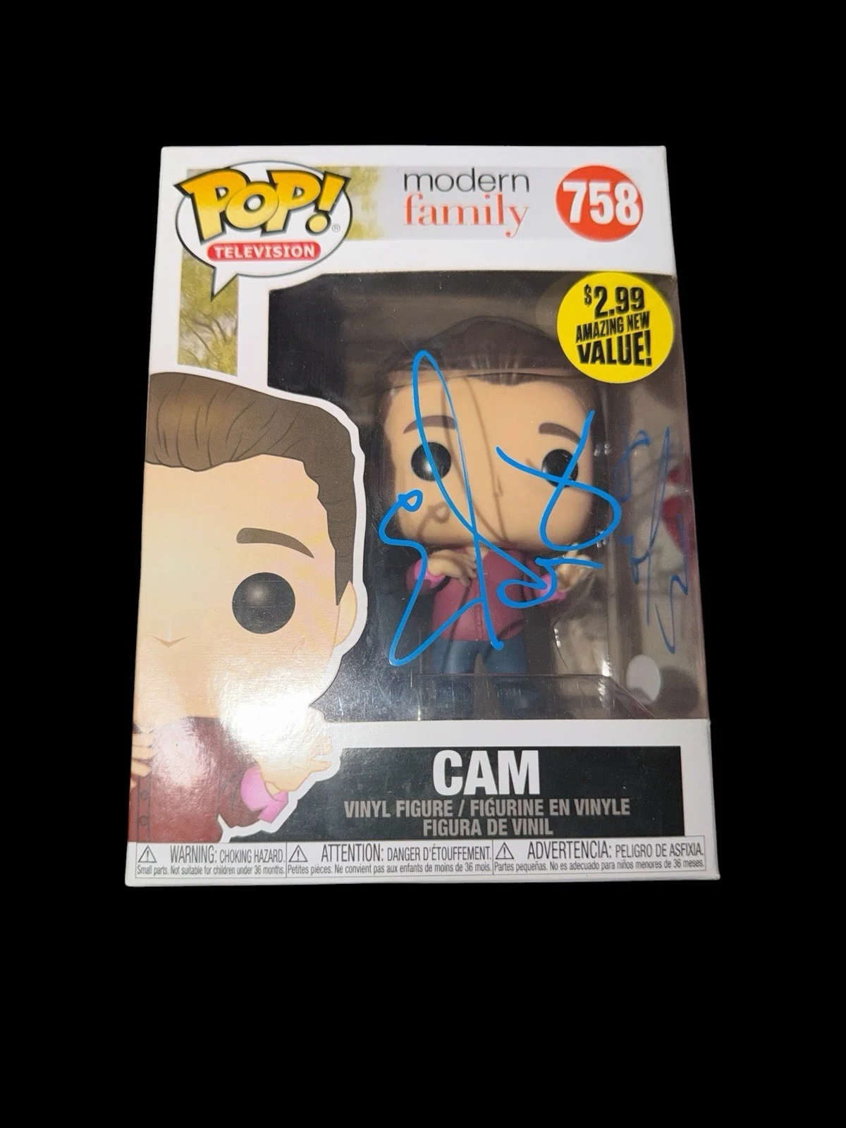 Eric Stonestreet — Eric Stonestreet Signed Autographed Cam Modern Family Funko 758 JSA