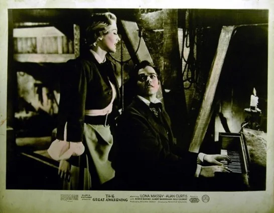 GREAT AWAKENING 1941 Alan Curtis, Ilona Massey FRANZ SCHUBERT 4 LOBBY CARDS, изображение 3