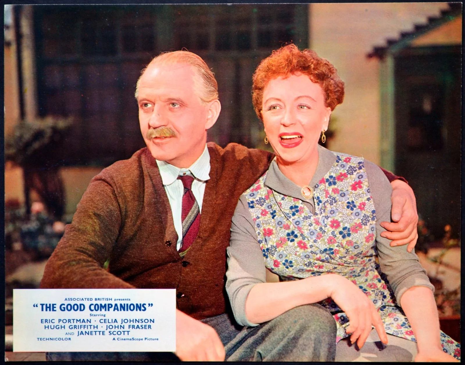 GOOD COMPANIONS 1957 Eric Portman, Celia Johnson, Hugh Griffith UK LOBBY SET, image 3